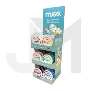 12mg  Muse Nicotine Pouches CDU Bundle 30 Units   Free Stand