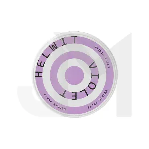 15mg HELWIT Extra Strong Violet Nicotine Pouches - 20 Pouches