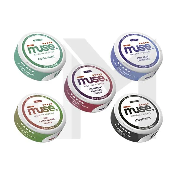 24mg Muse Nicotine Pouches - 20 Pouches