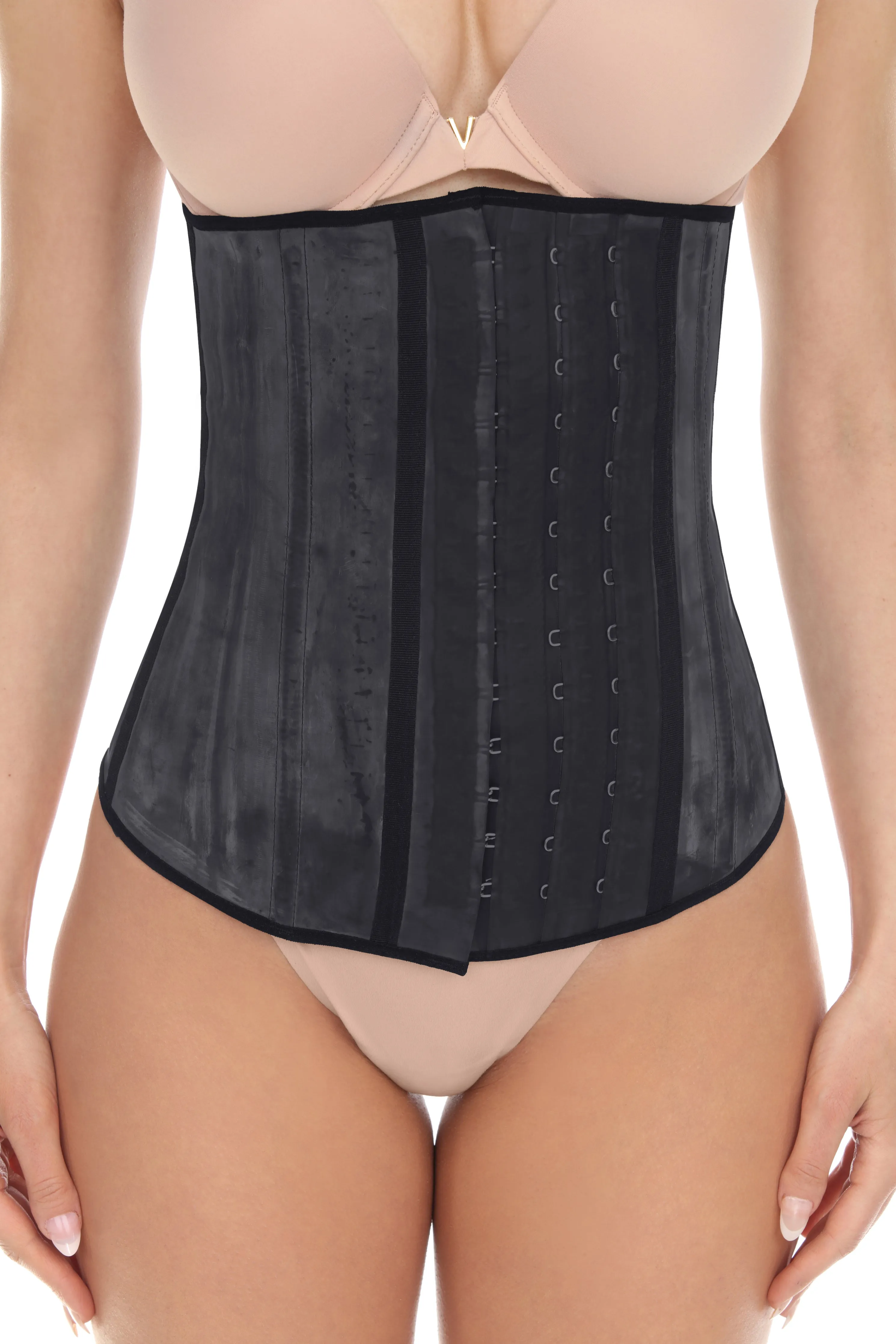 3 Hook Latex Waist trainer
