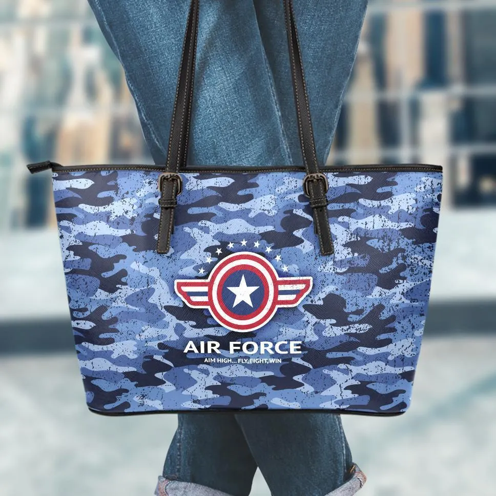 Air Force Small Leather Tote