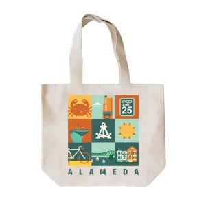 ALAMEDA BLOCKS TOTE BAG
