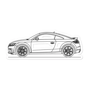 Audi 8S TT RS Silhouette Sticker