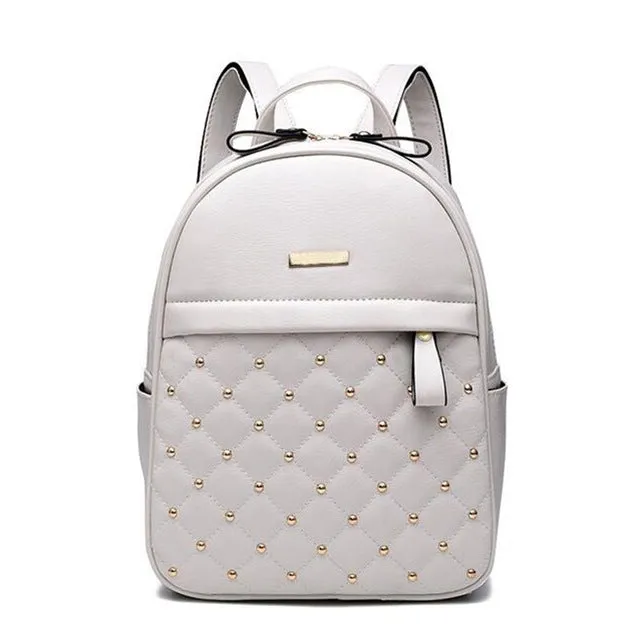 Backpack Women's Fashion bag with Beaded Design