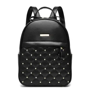 Backpack Women's Fashion bag with Beaded Design