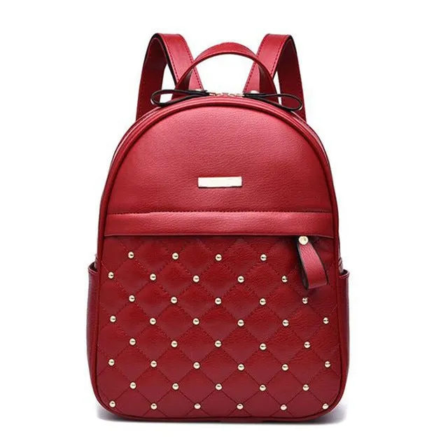 Backpack Women's Fashion bag with Beaded Design