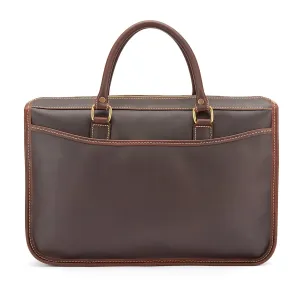 Bahrain | Tusting Marston Small Leather Briefcase