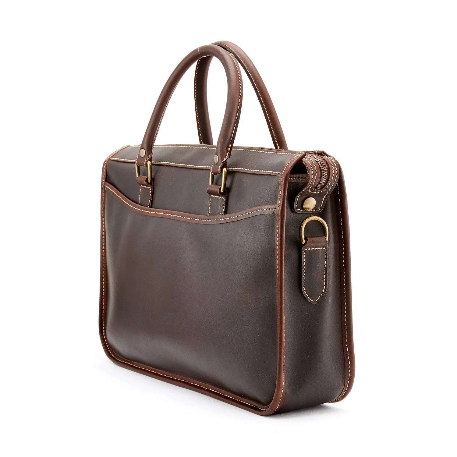 Bahrain | Tusting Marston Small Leather Briefcase