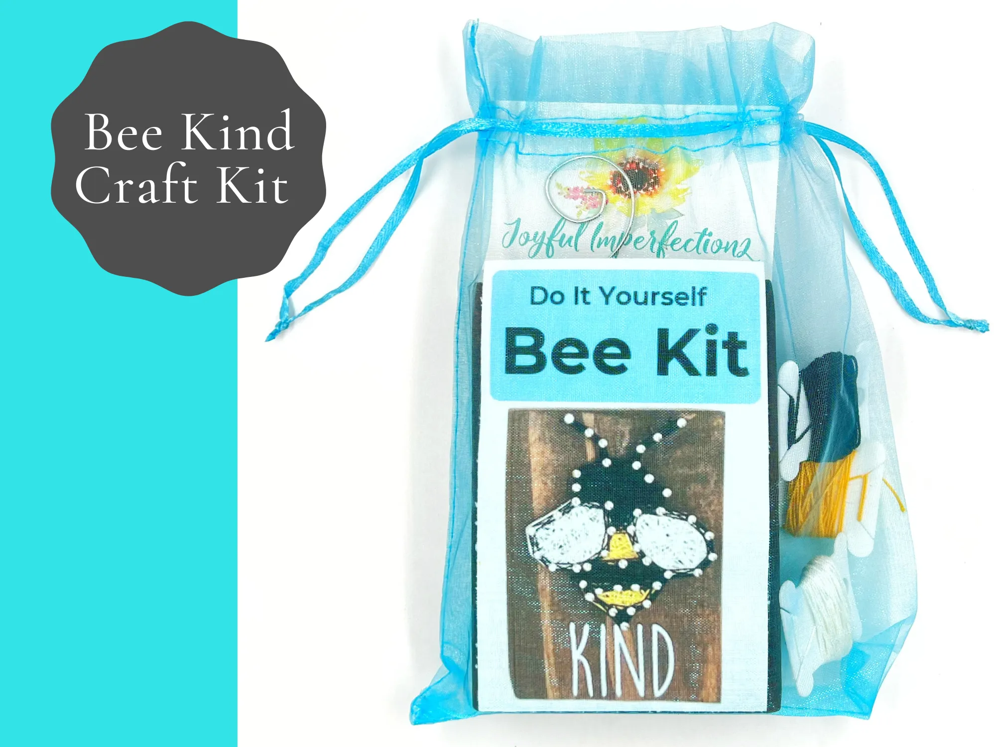 Bee Baby Shower | Bee Kind Craft Activity | Home Decor Craft