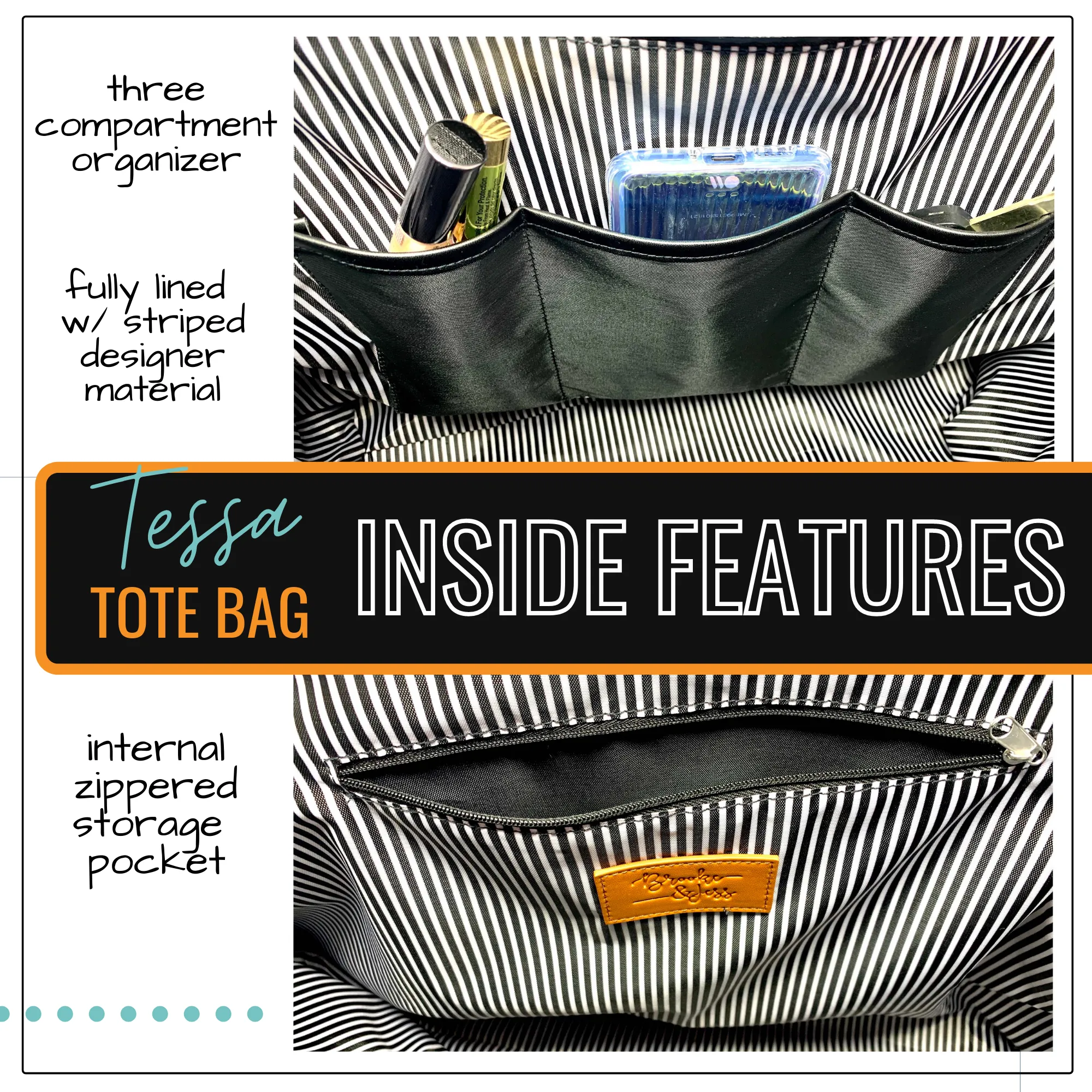 Best Nana Ever Tessa Teal Tote Bag for Grandmothers