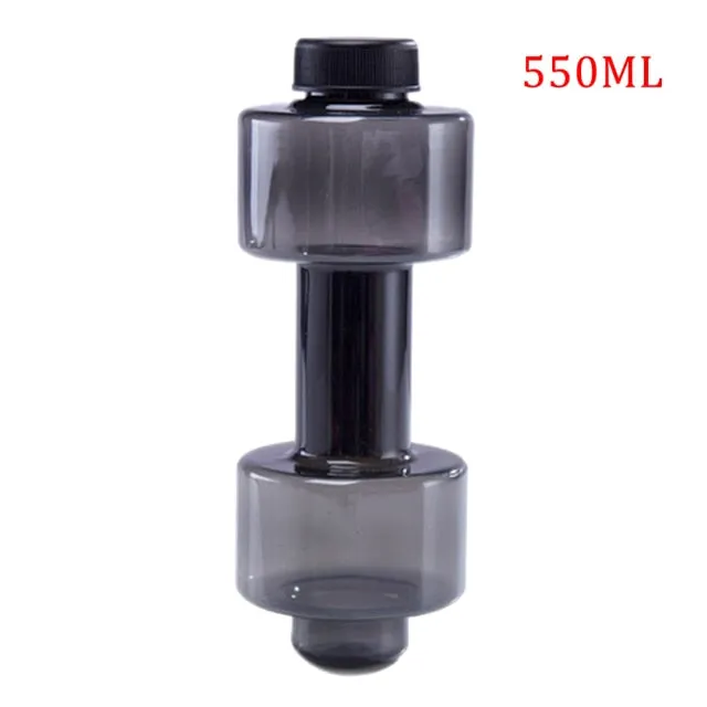 Black -TGS OG Water Dumbbell Sport Bottle