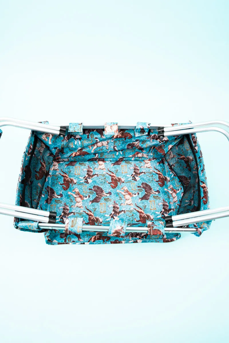 Blue Ridge Rodeo Collapsible Market Basket
