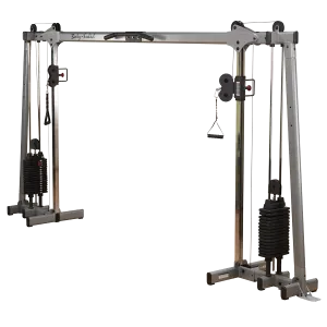 Body Solid Deluxe Cable Ccrossover - GDCC250 - Up  to Dual 330 lb. Stacks