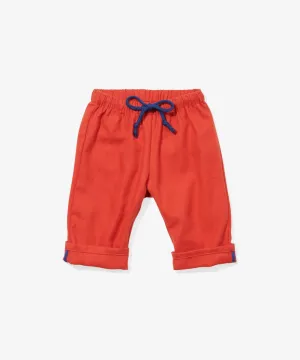 Bowie Baby Pant, Red Flannel