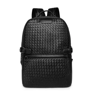 Braided Leather 'Members Only' Luxury Bag