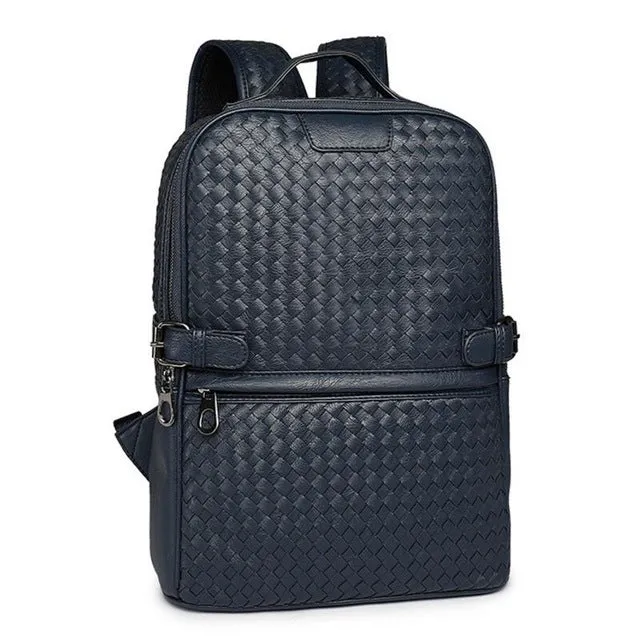 Braided Leather 'Members Only' Luxury Bag