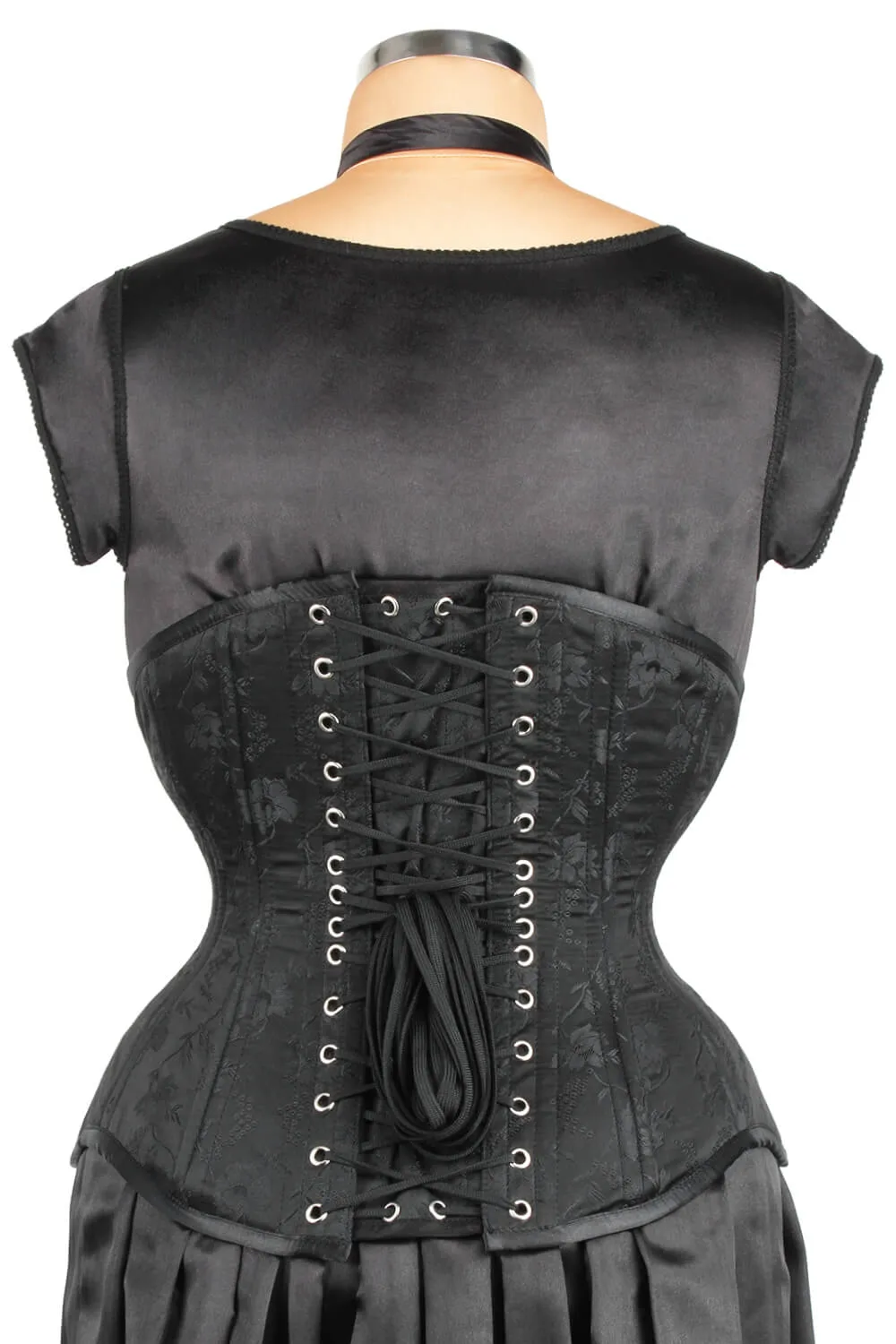 Brocade Waist Training Underbust Corset (ELC-501)