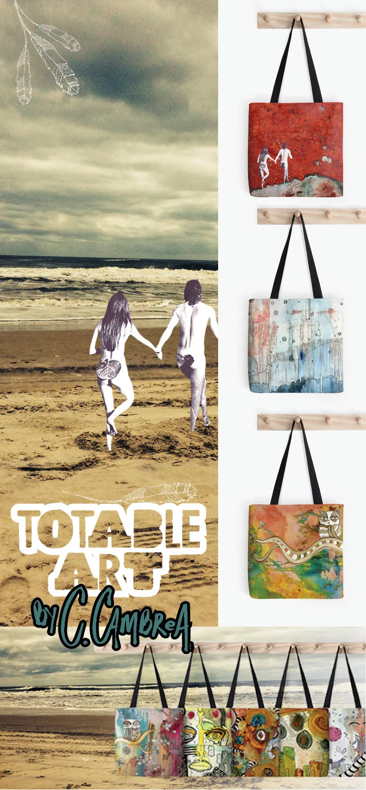 'Bug Friend' Tote Bag - Beach Bag