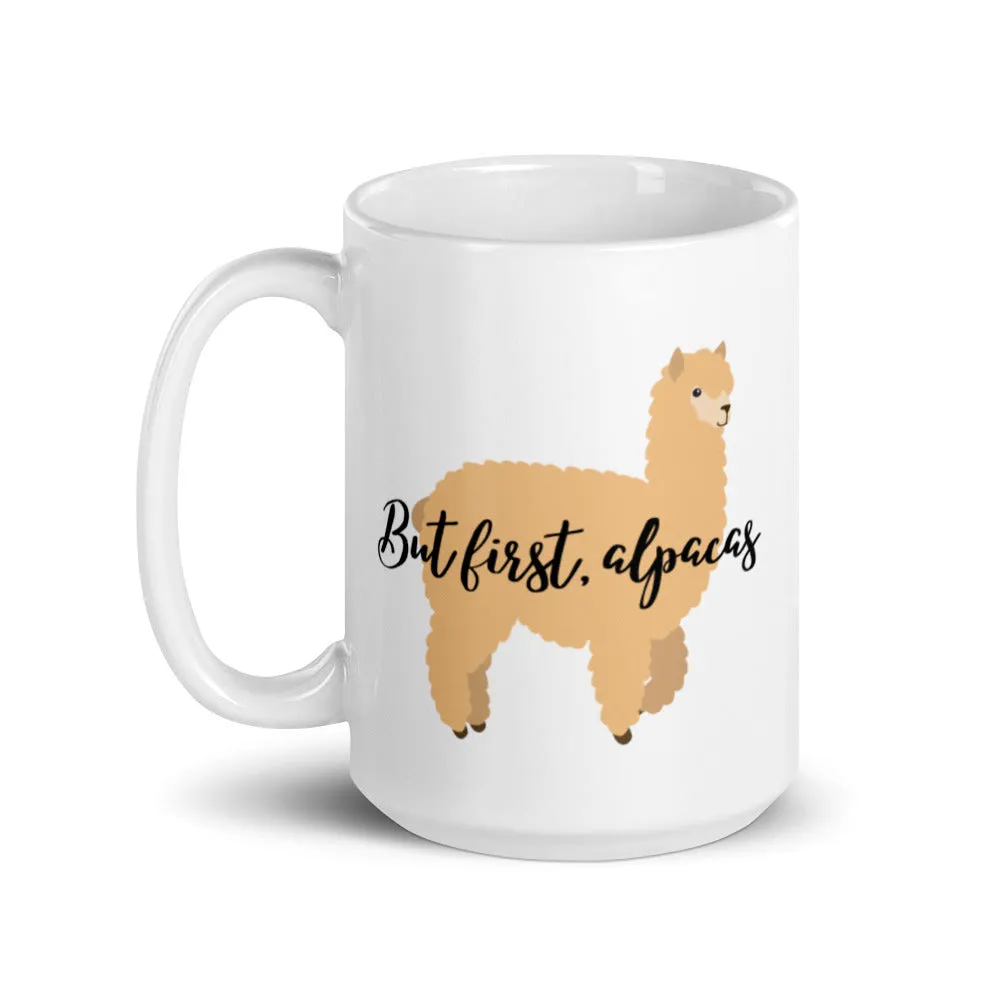 But First, Alpacas Mug