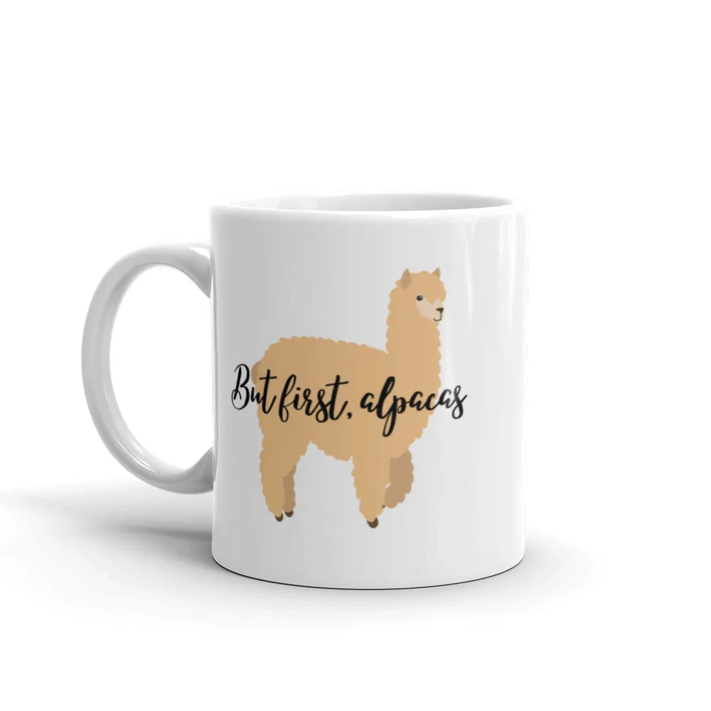 But First, Alpacas Mug