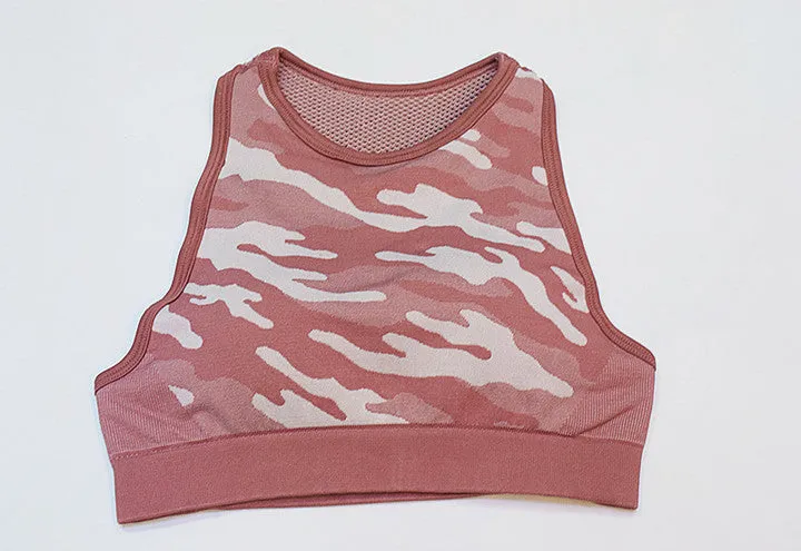 Camouflage Print Gym Sets