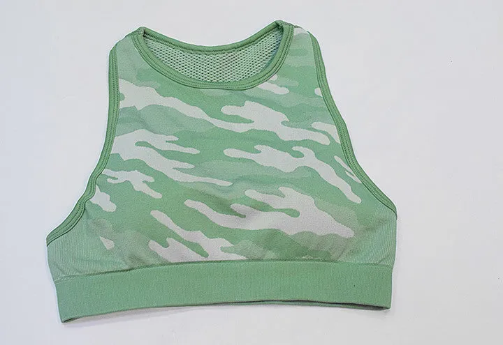 Camouflage Print Gym Sets