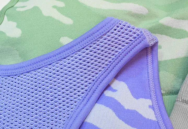 Camouflage Print Gym Sets