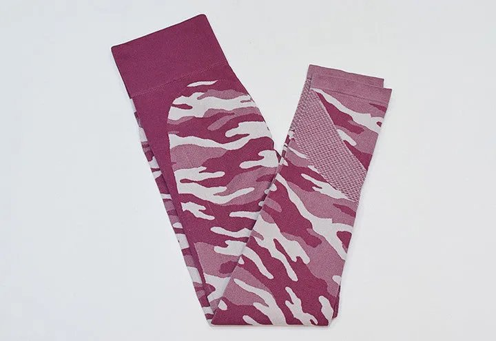 Camouflage Print Gym Sets