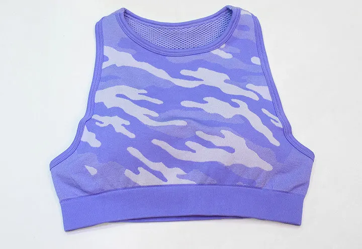 Camouflage Print Gym Sets