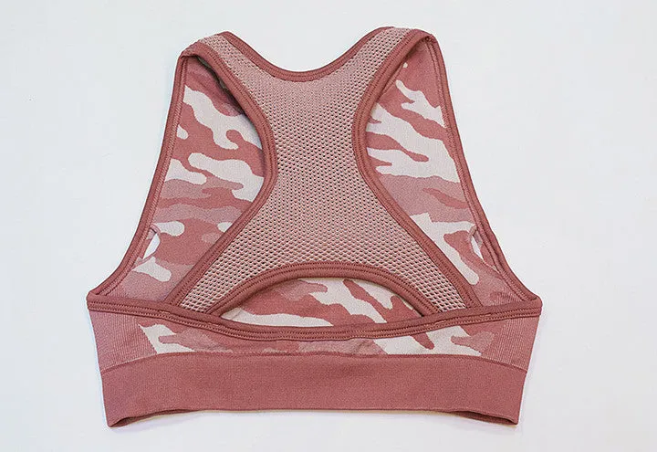 Camouflage Print Gym Sets