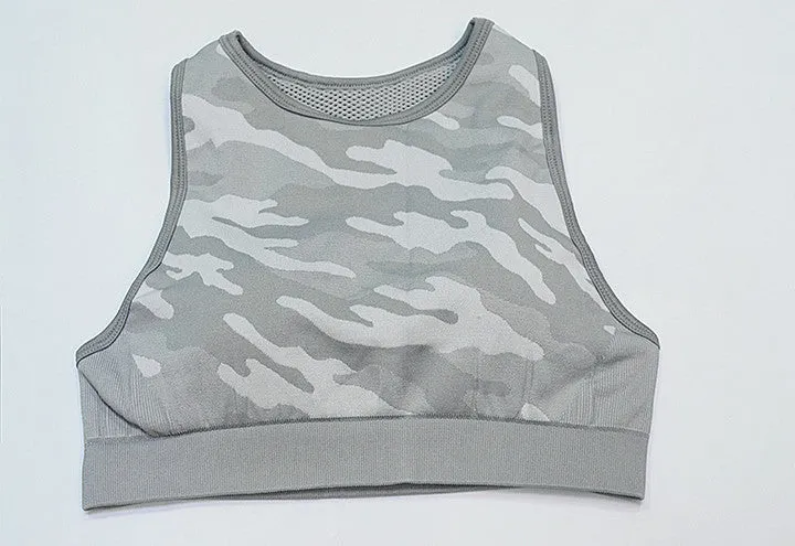 Camouflage Print Gym Sets