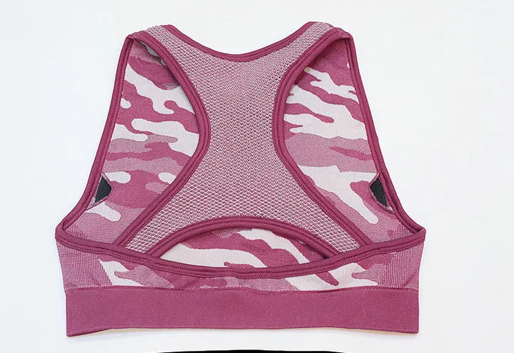 Camouflage Print Gym Sets
