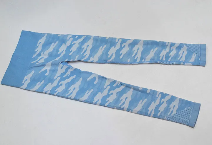 Camouflage Print Gym Sets