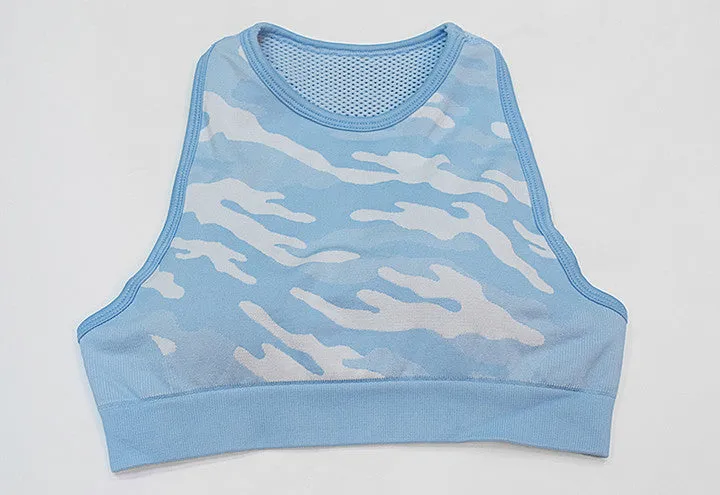 Camouflage Print Gym Sets