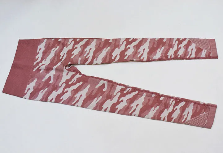 Camouflage Print Gym Sets