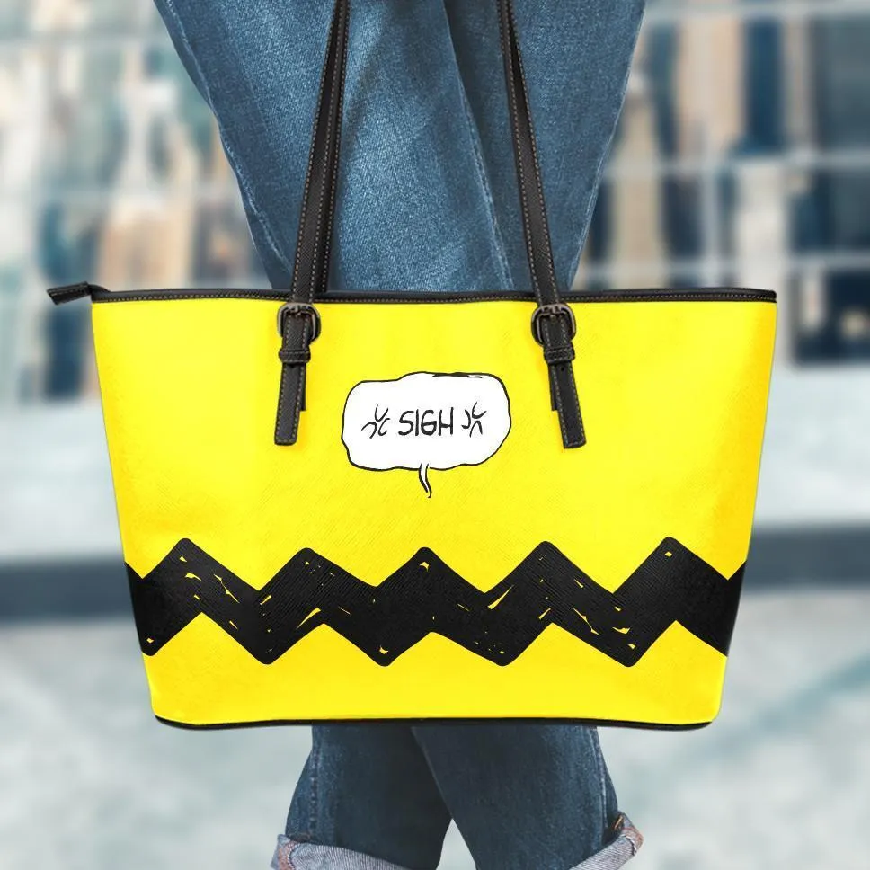 Charlie Small Leather Tote Bag