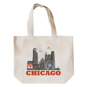 CHICAGO CITYSCAPE TOTE BAG