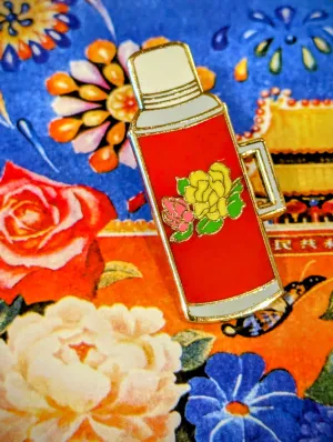 Chinese Thermos pin