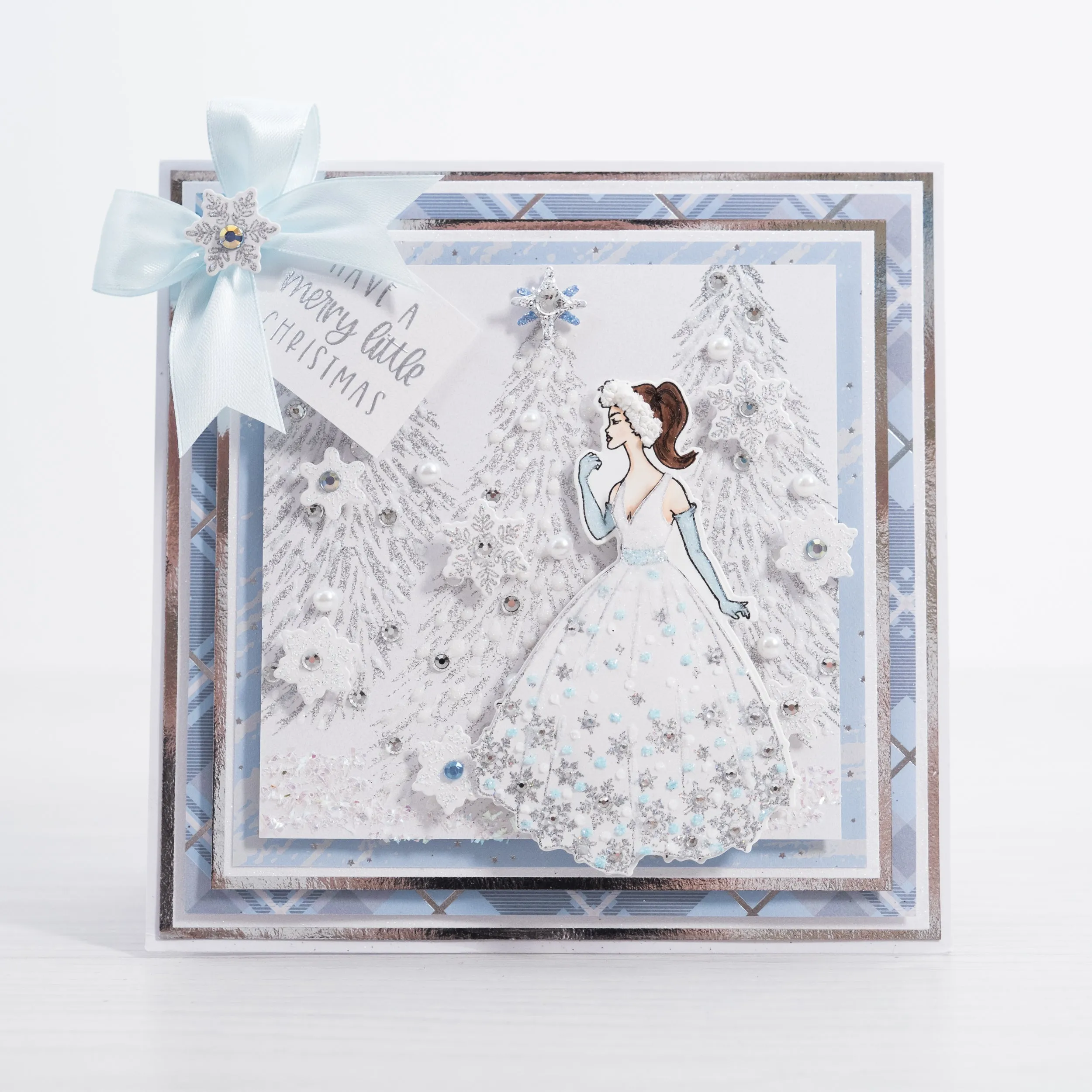 Chloes Creative Cards Die & Stamp Set - Snowflake Queen