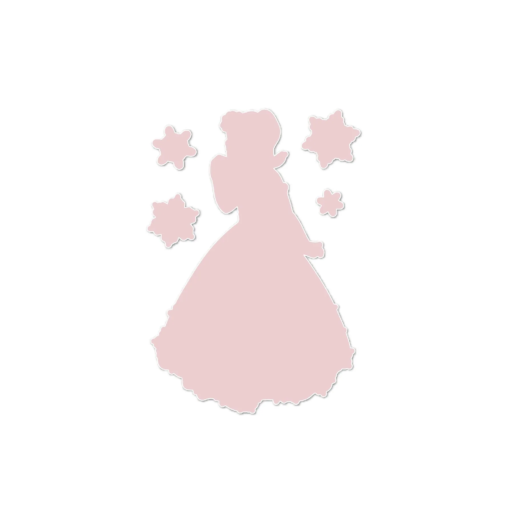 Chloes Creative Cards Die & Stamp Set - Snowflake Queen