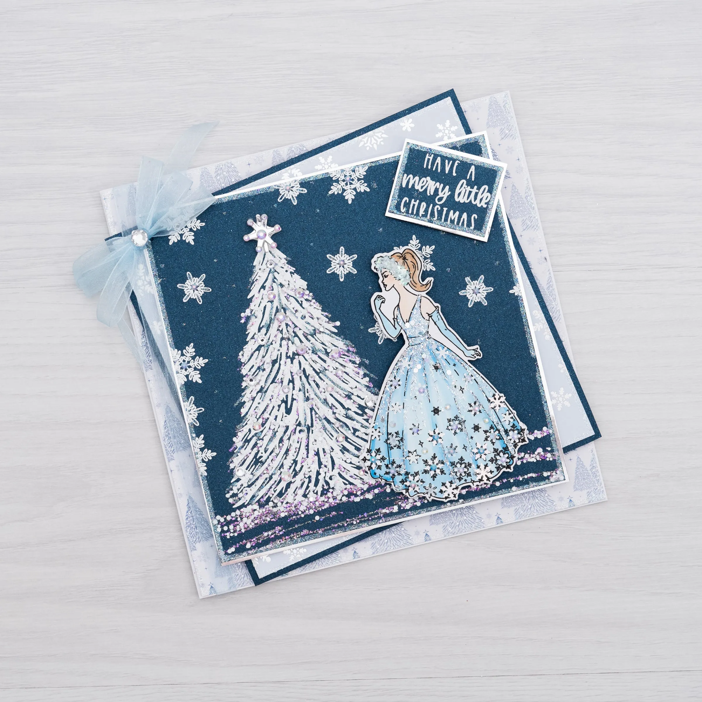 Chloes Creative Cards Die & Stamp Set - Snowflake Queen