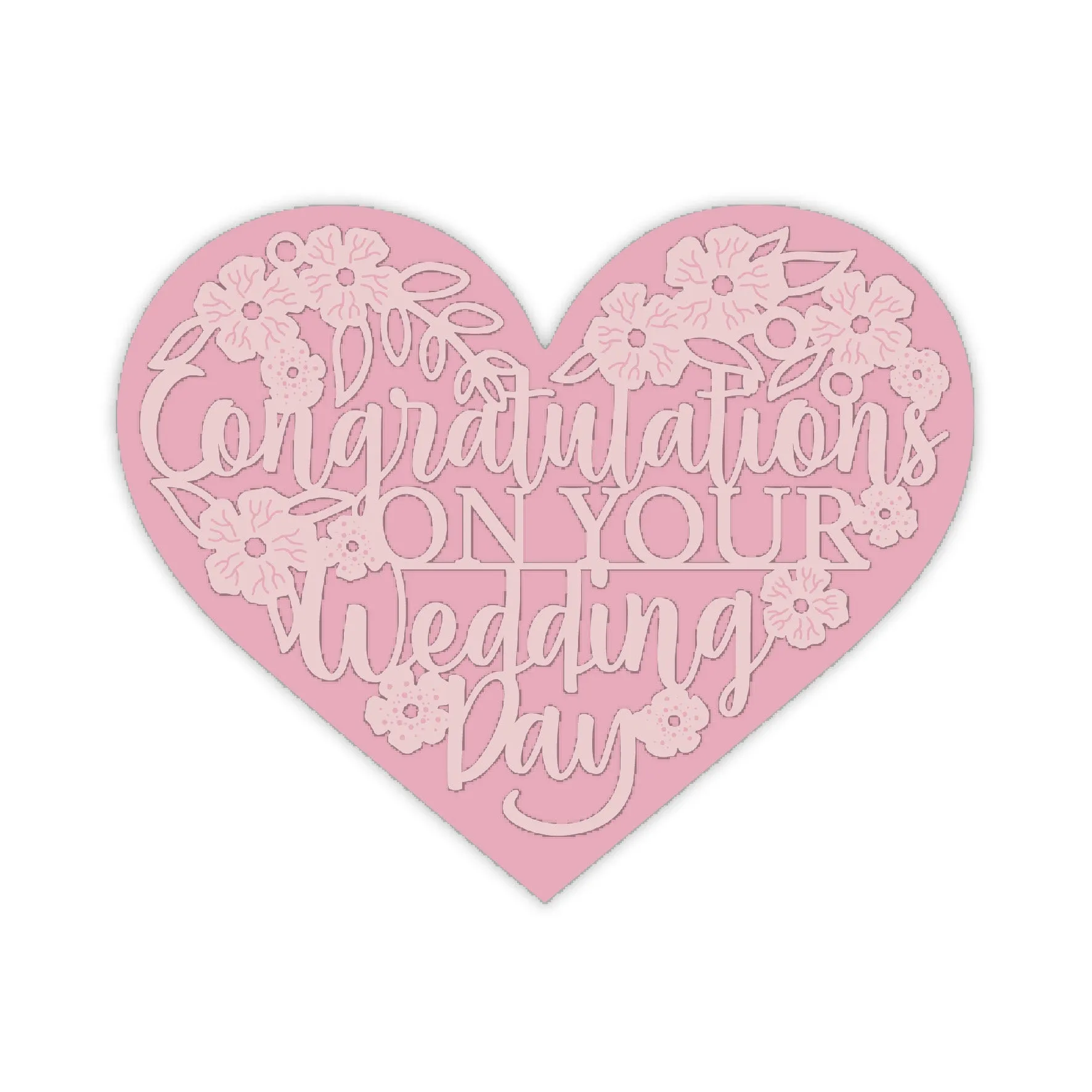Chloes Creative Cards Metal Die Set - Wedding Heart