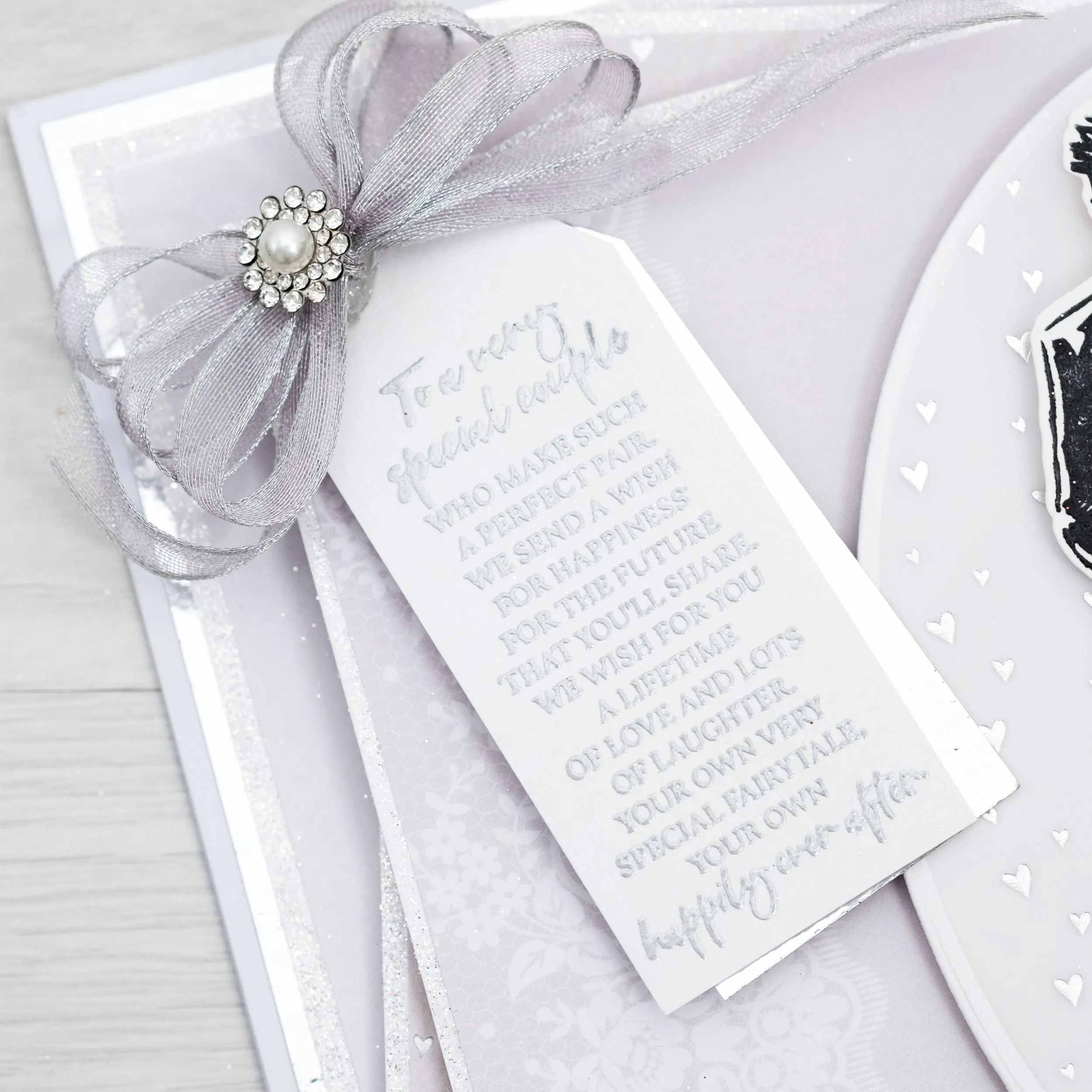 Chloes Creative Cards Photopolymer Stamp Set (A6) - Wedding Verse