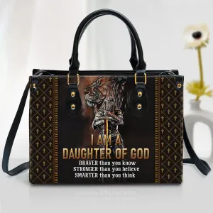 Christianart Designer Handbags, I Am A Daughter Of God, Personalized Gifts, Gifts for Women.