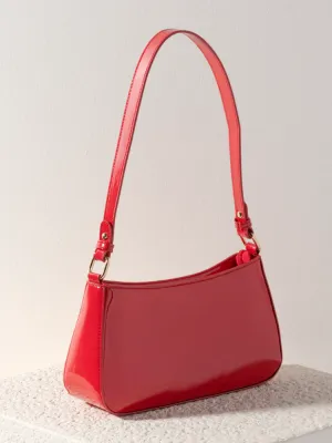 Clara Shoulder Bag - Red