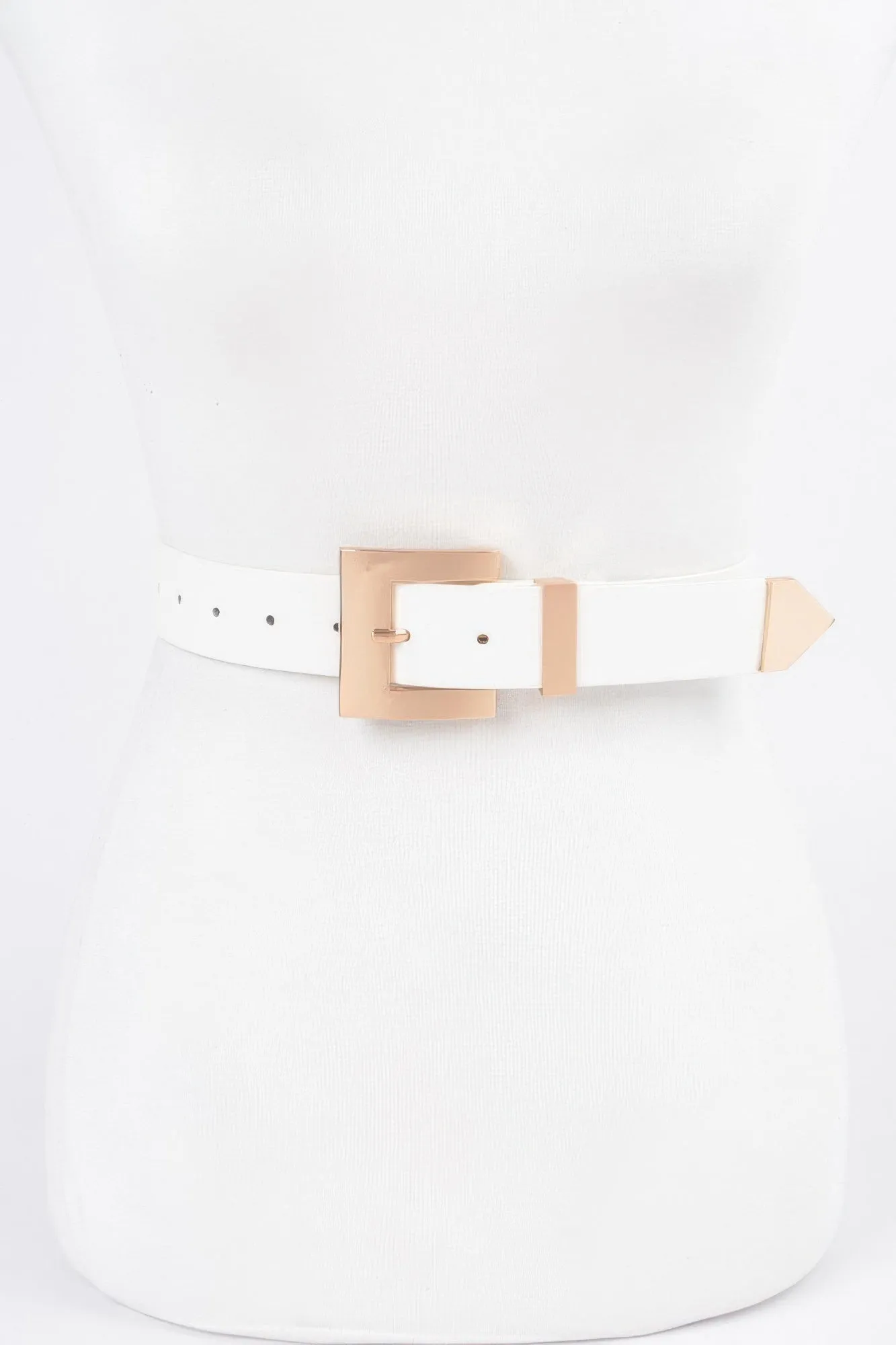 Classic Big Buckle Belt