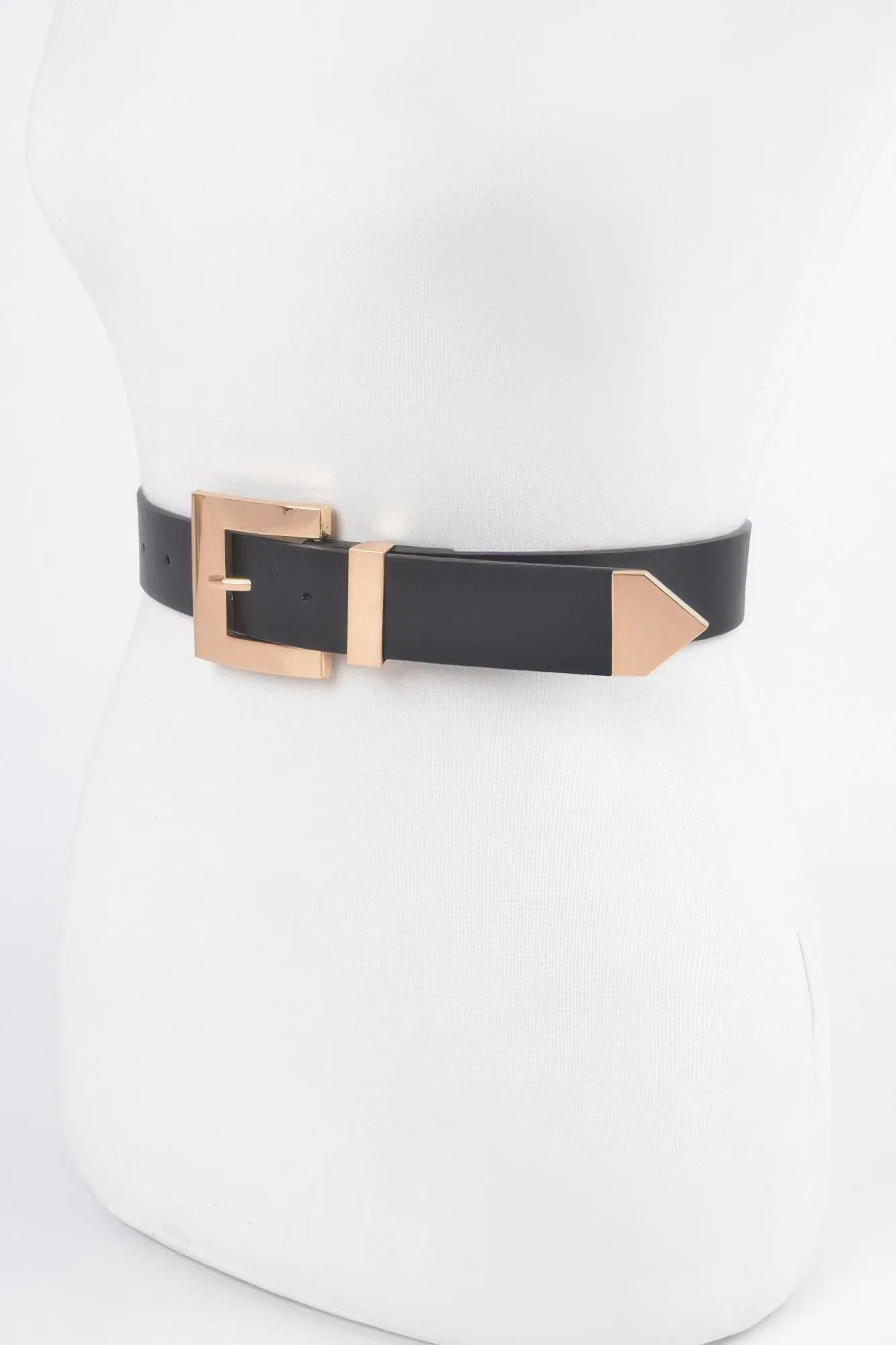 Classic Big Buckle Belt