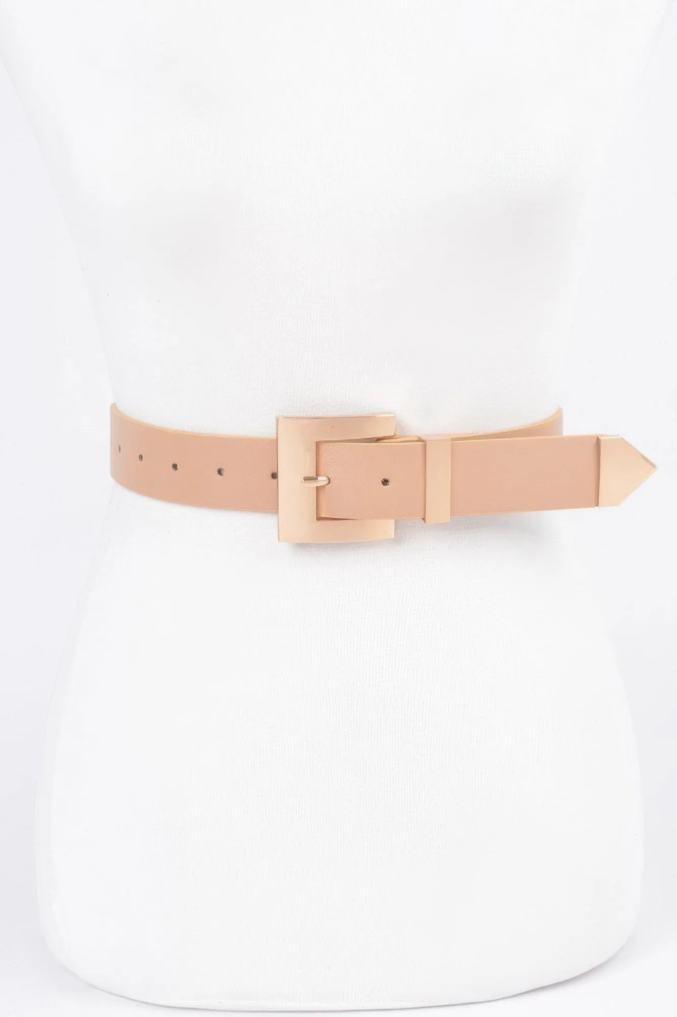 Classic Big Buckle Belt