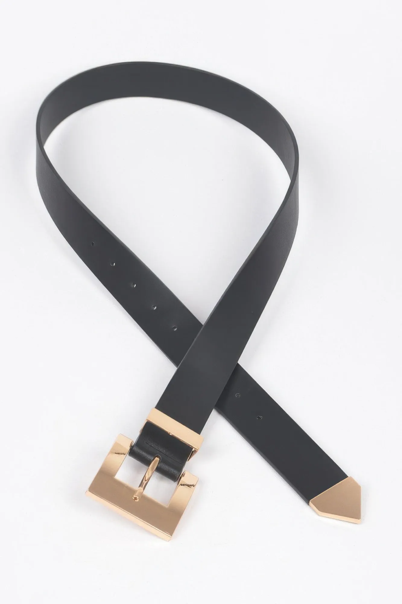 Classic Big Buckle Belt