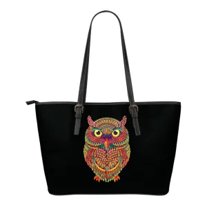 Colorful Owl Tote Bag